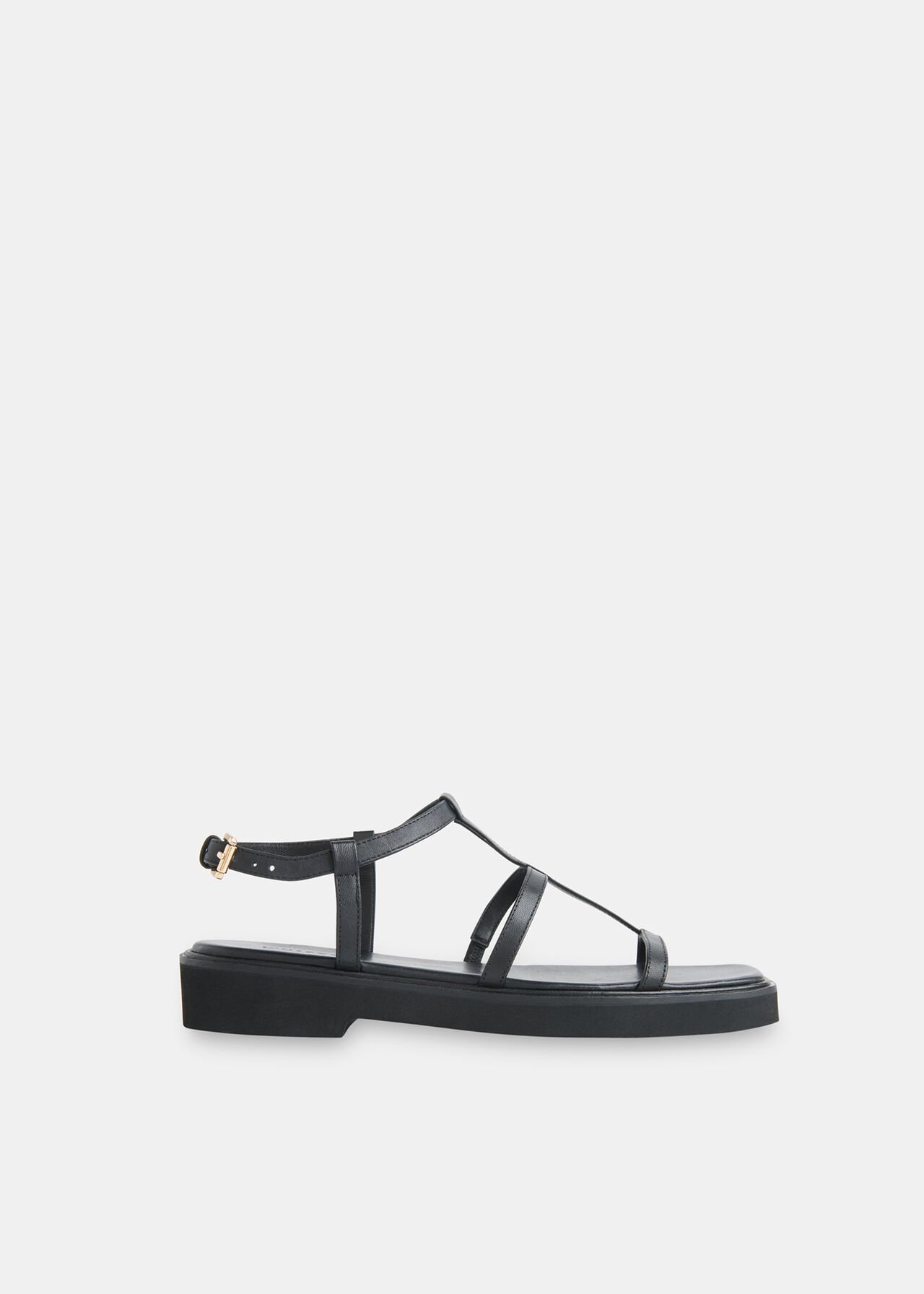 Dora Caged Square Toe Sandal