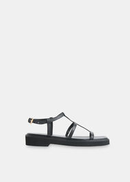 Dora Caged Square Toe Sandal
