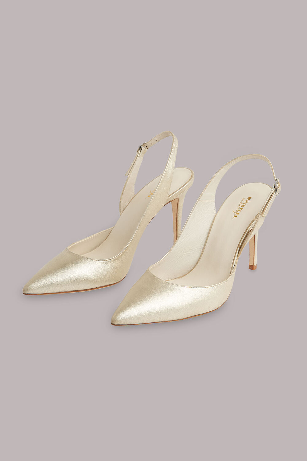 Gold Jenna Wedding Pump