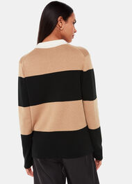 Stripe Rugby Knitted Shirt