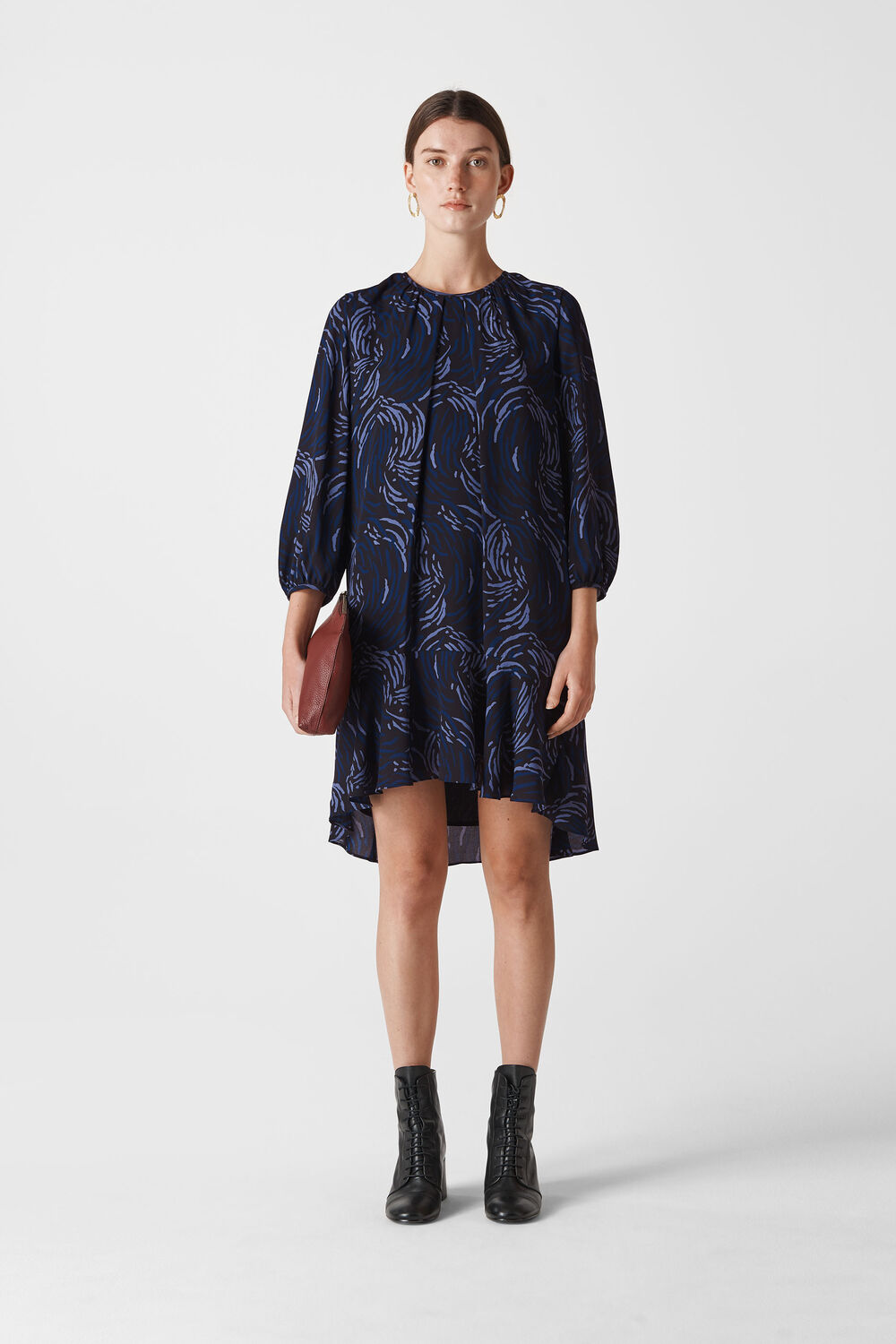 Renata Reed Print Dress