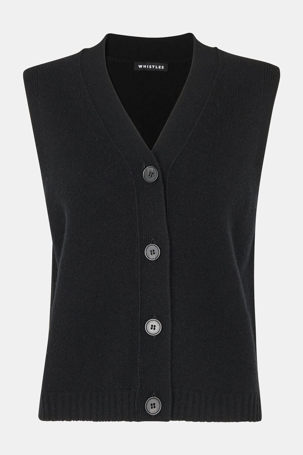 Wool Button Through Tank