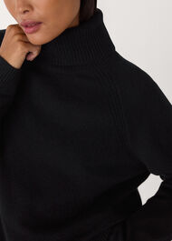 Petite Cashmere Roll Neck