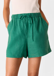 Linen Elasticated Short