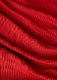 Textured Side Ruched Swimsuit