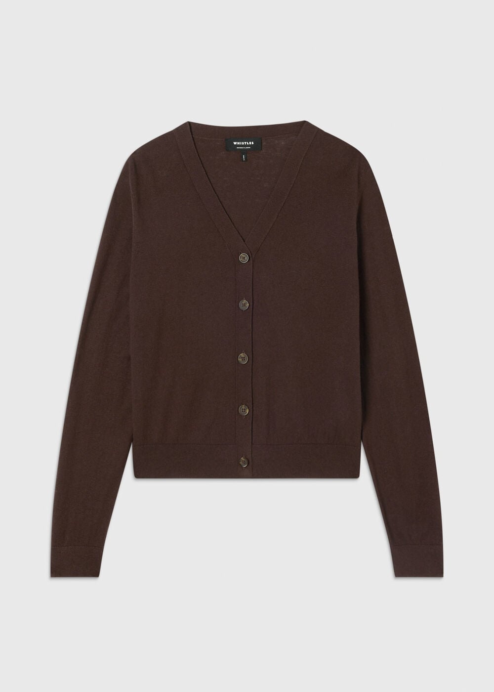 V Neck Linen Cardigan