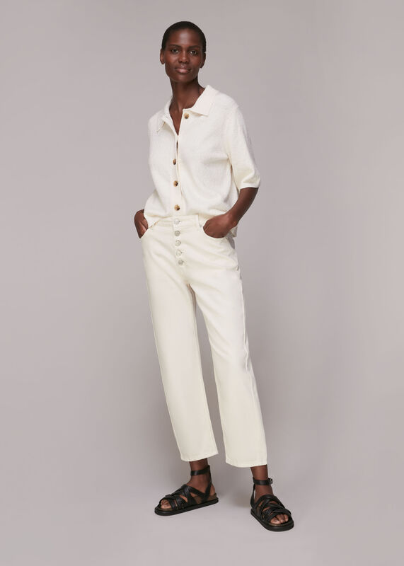 Authentic Hollie Button Jean
