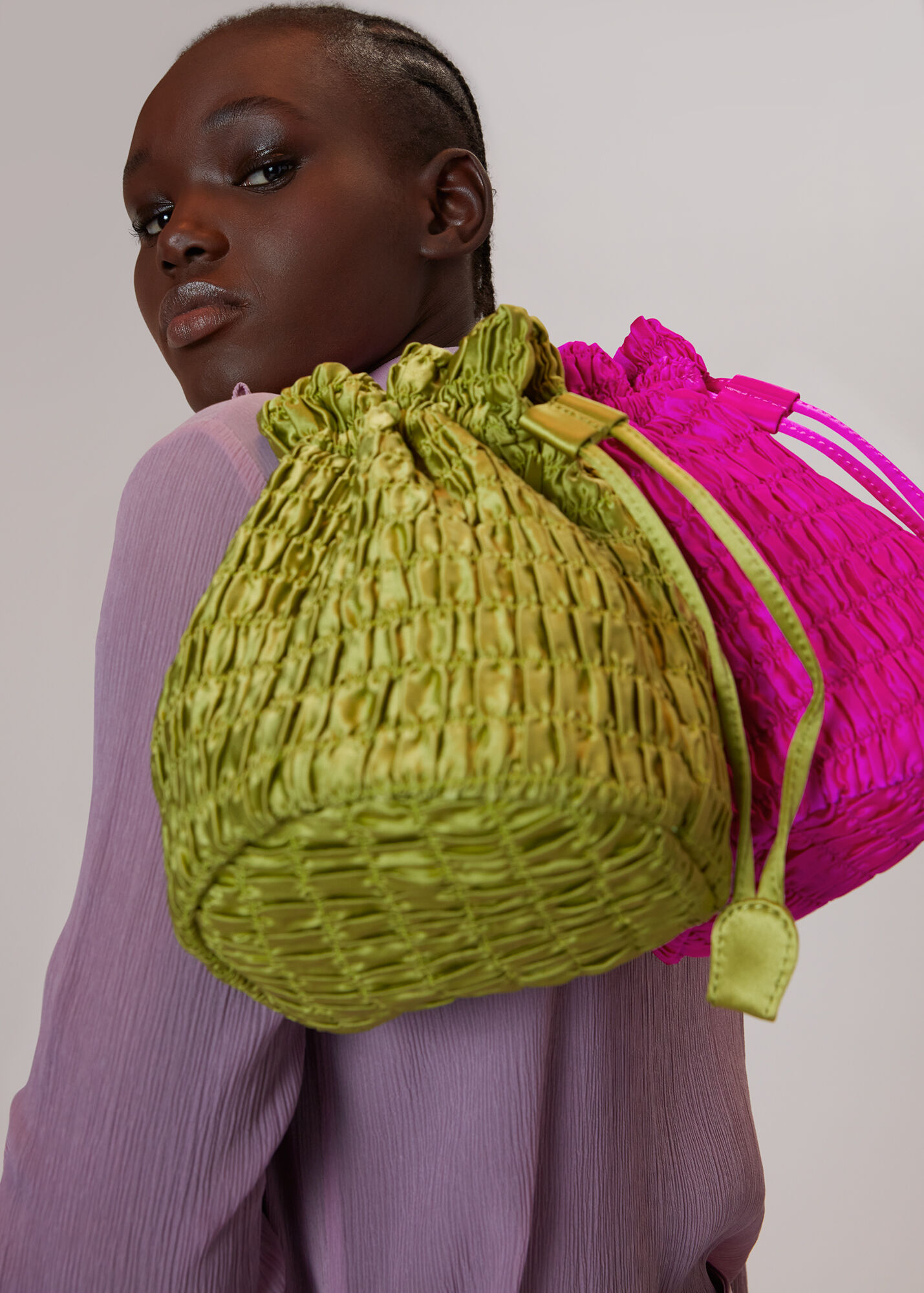 Pink Whistles X Hai Gina Bag WHISTLES