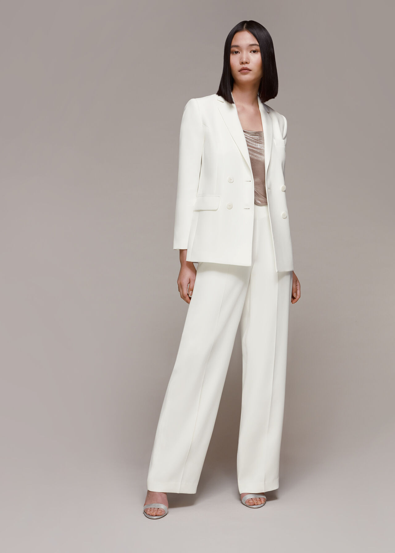 Annie Wedding Blazer Ivory/Multi