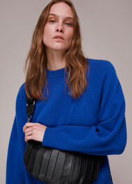 Milo Pleated Saddle Bag