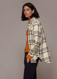 Oversized Check Cotton Shirt