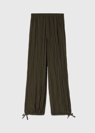 Relaxed Tie Hem Trouser