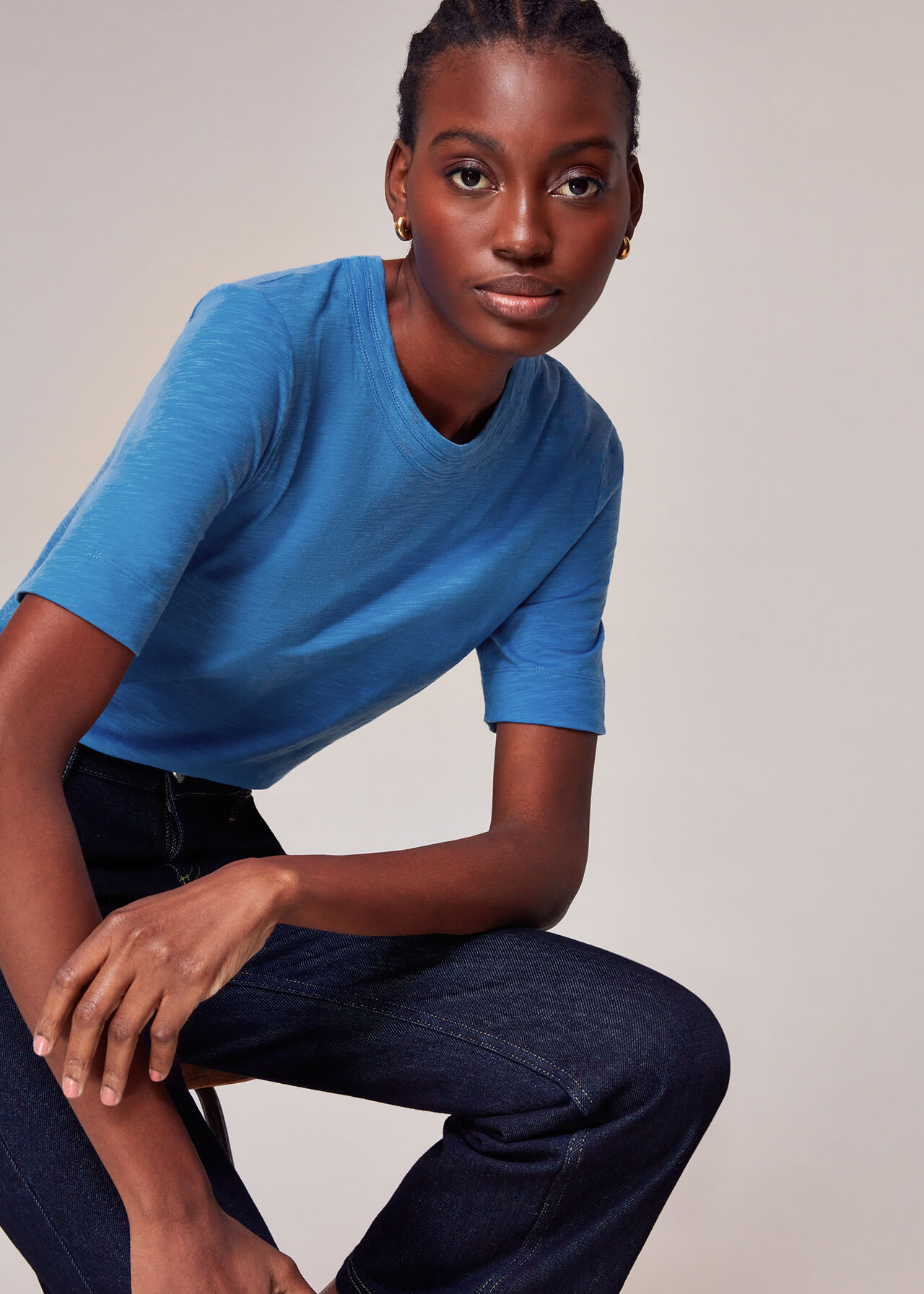 Rosa Double Trim T Shirt