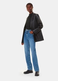 Ruched Front Detail Jersey Top
