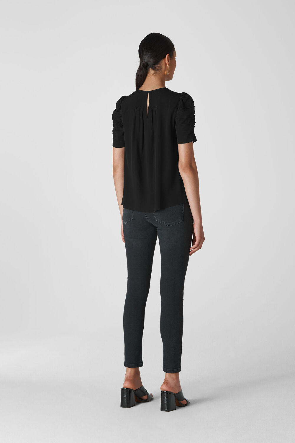 Nelly Shell Top Black