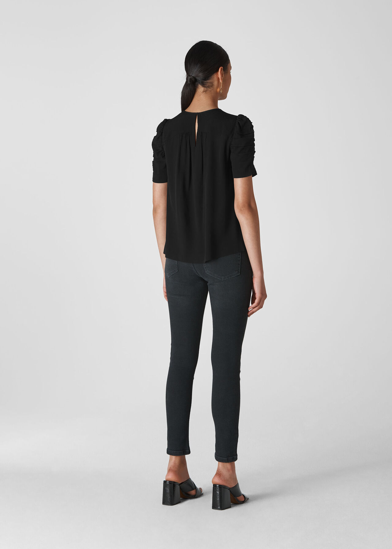 Nelly Shell Top Black