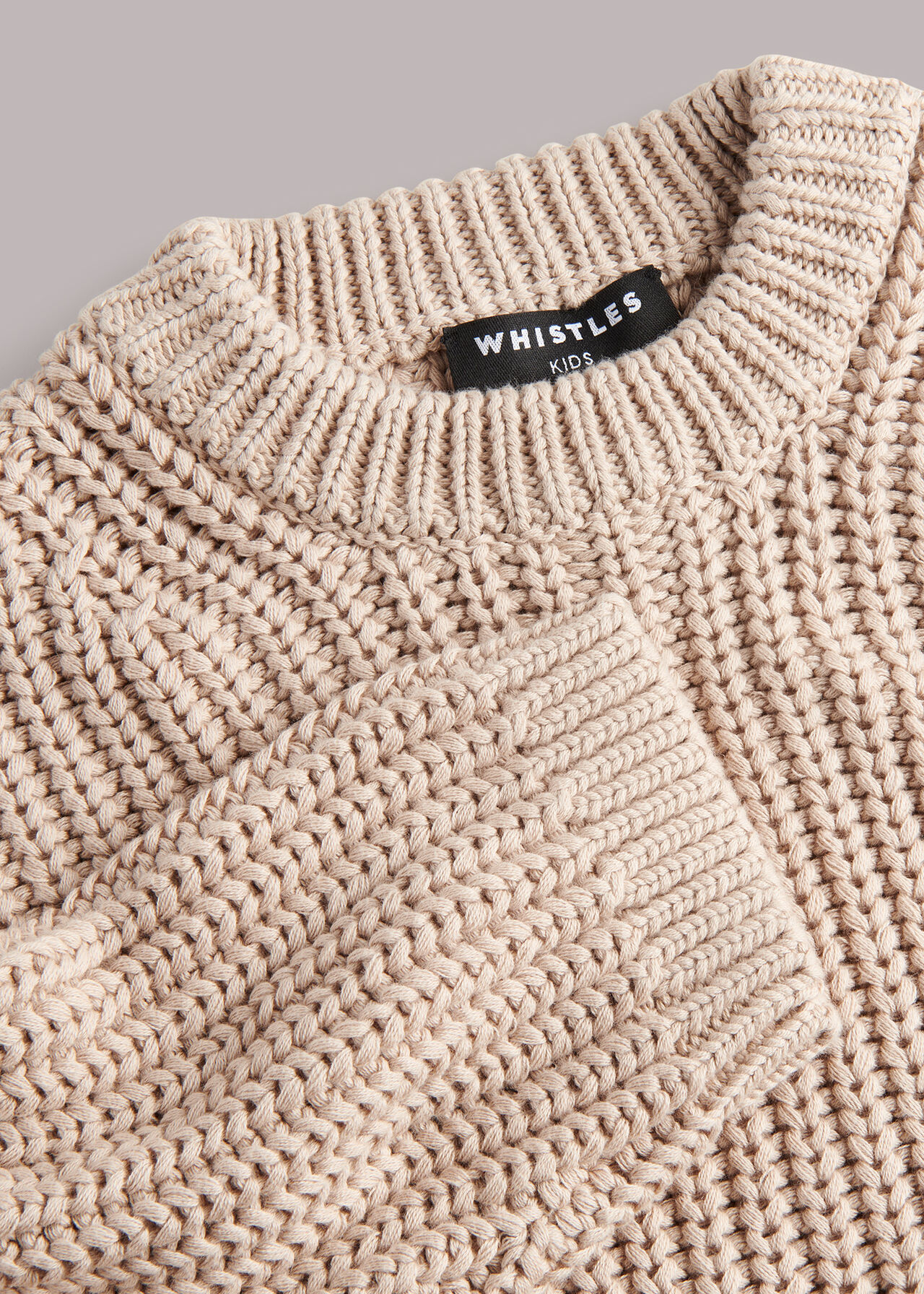 Chunky Cotton Rib Sweater