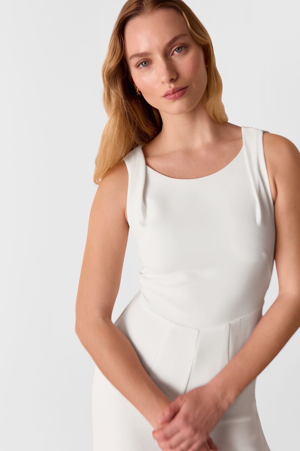 Tie Back Bridal Jumpsuit