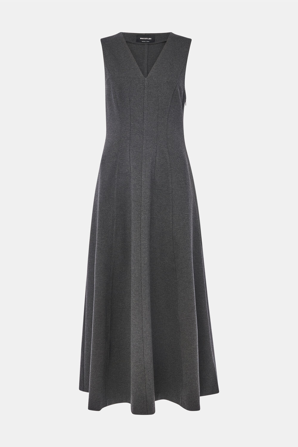 Ponte Layering Midi Dress