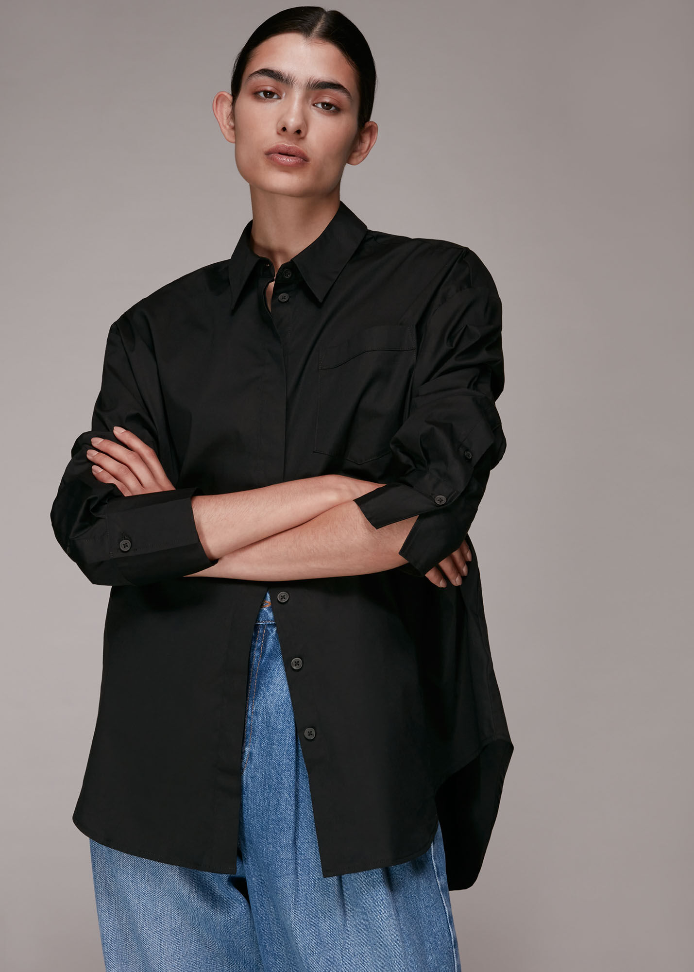 whistles oversized shirt