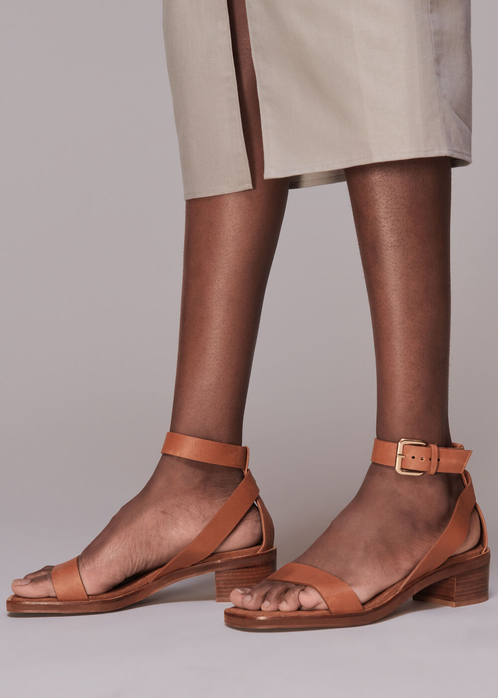 Campbell Mid Block Sandal