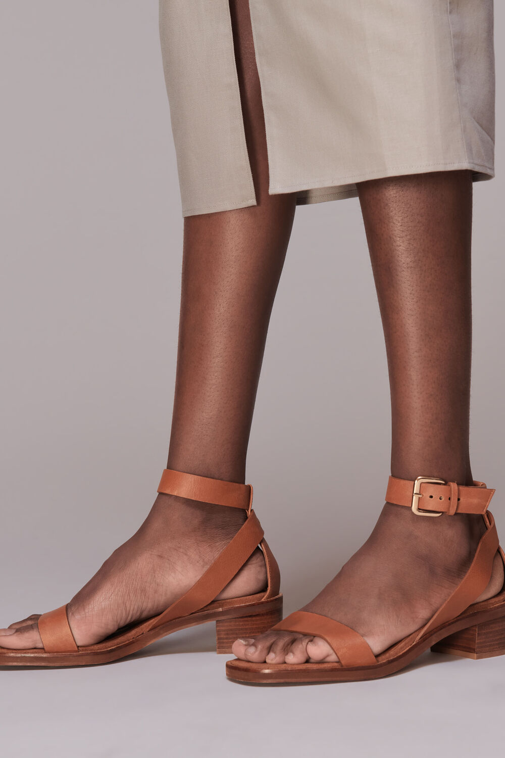 Campbell Mid Block Sandal