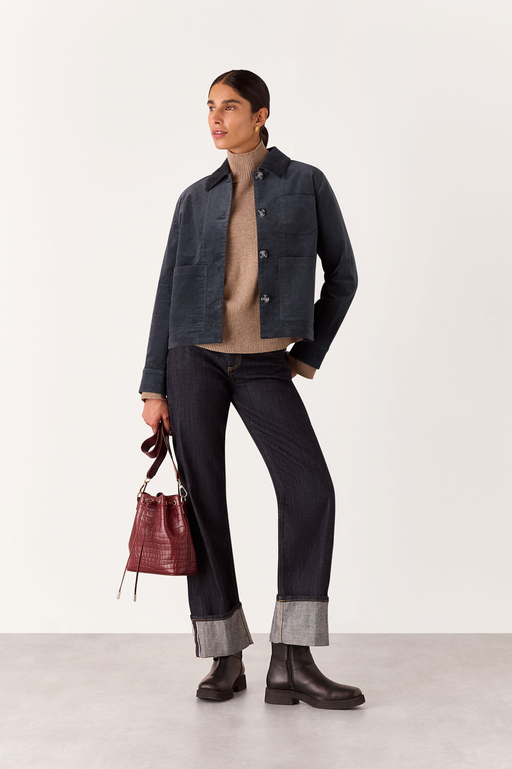 Nat Brushed Cotton Jacket
