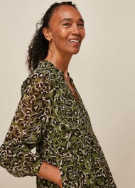 Jungle Cat Trapeze Dress