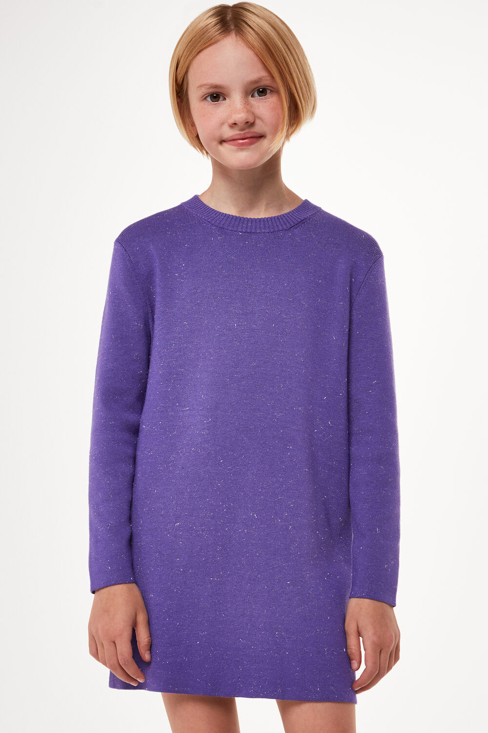 Lilac Annie Sparkle Knit Dress