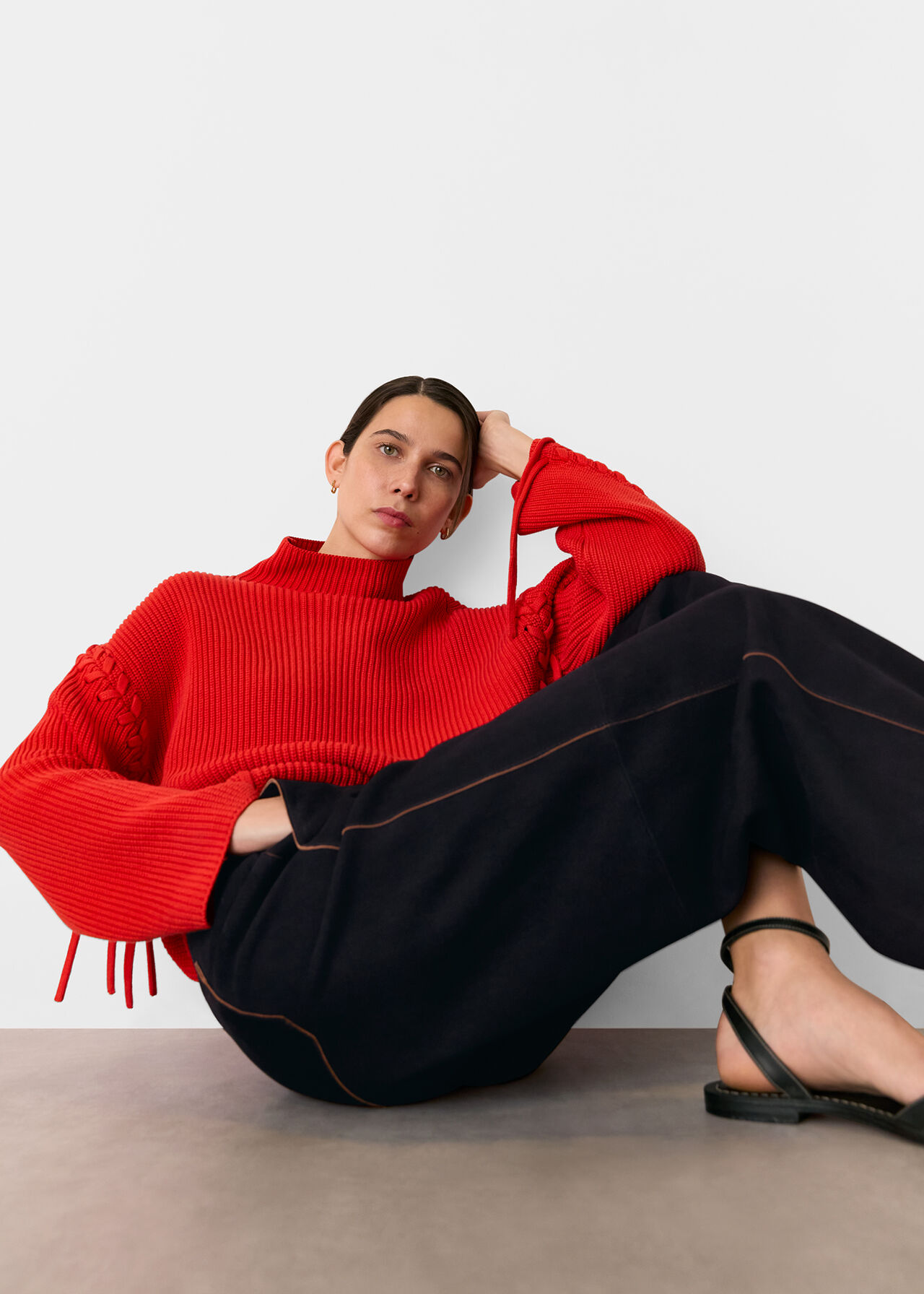 Suede Western Trousers