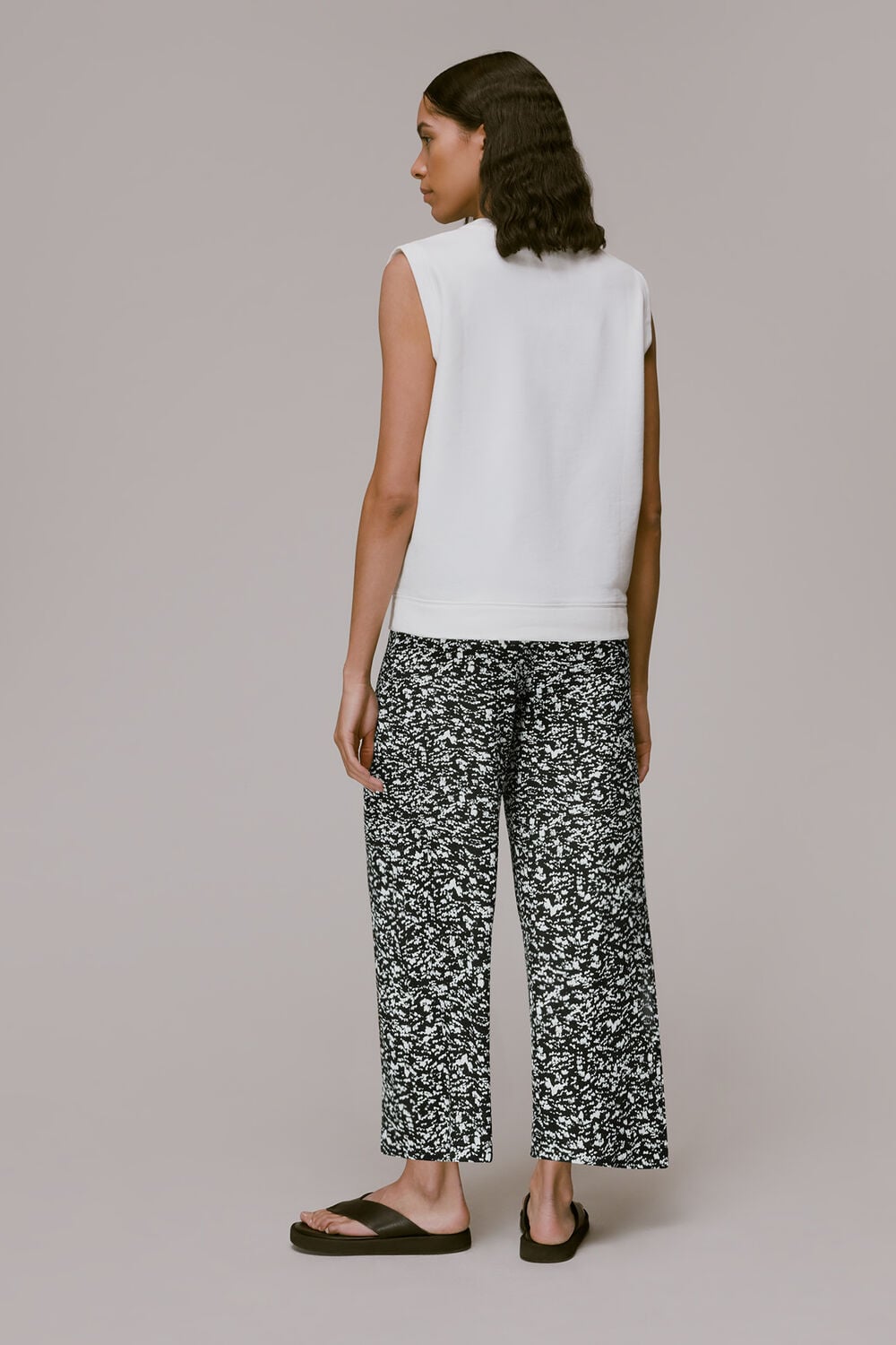 Abstract Smudge Trouser