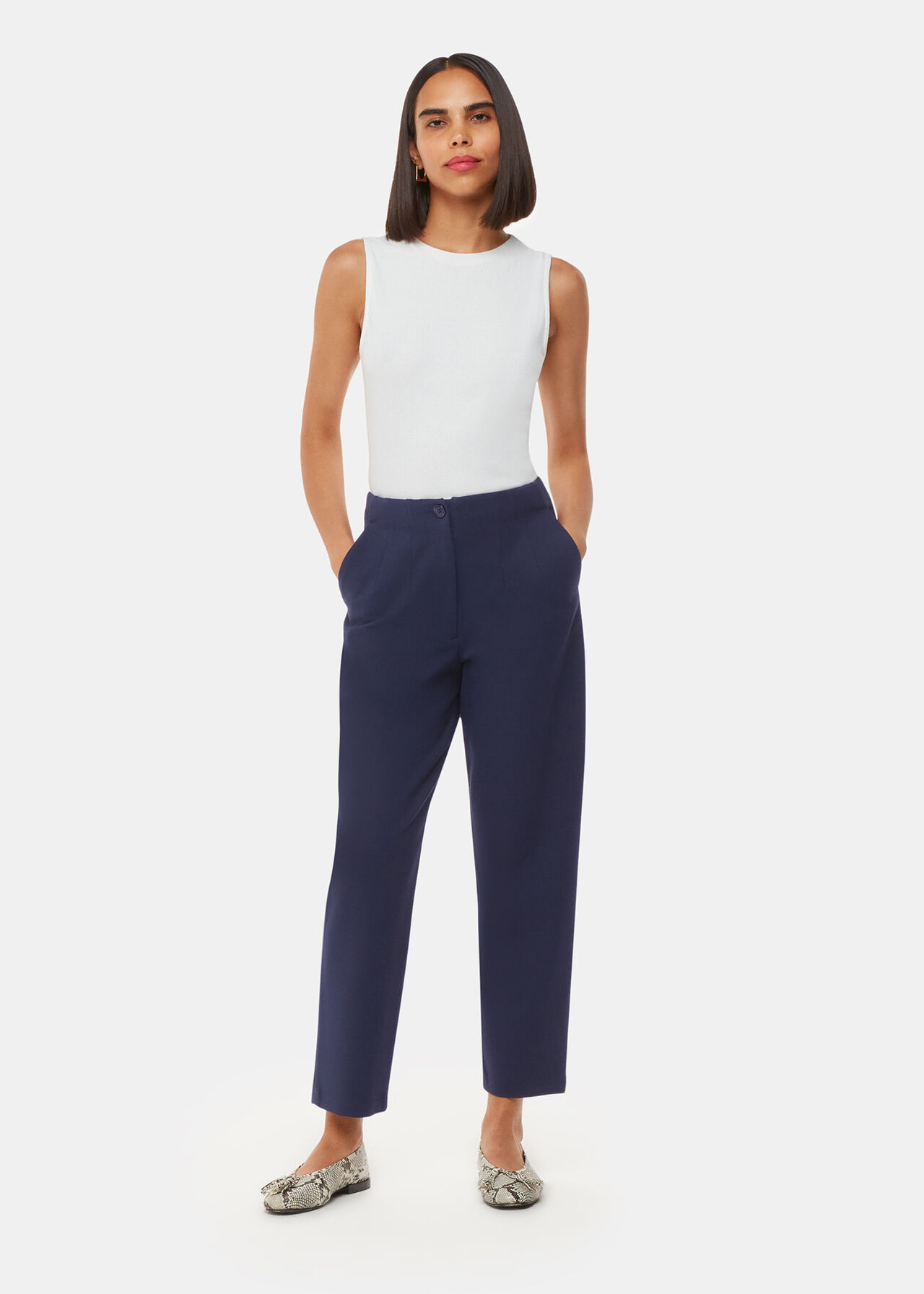 Lila Ponte Trouser