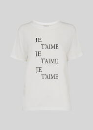 Je Taime Logo Tshirt
