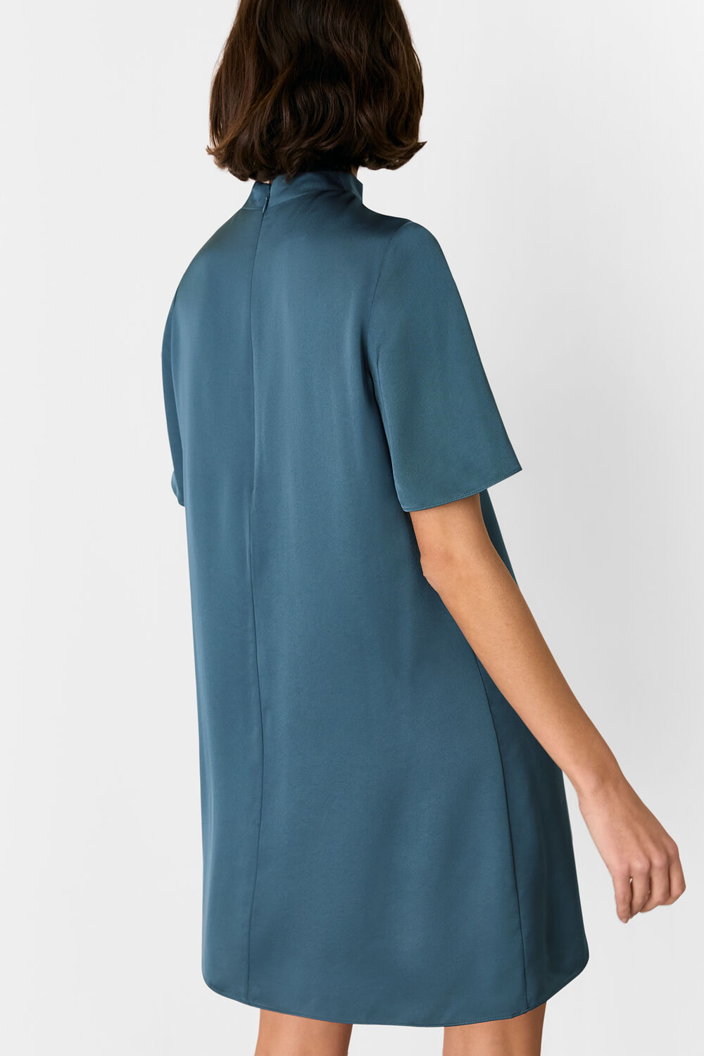 Cara Twist Neck Mini Dress