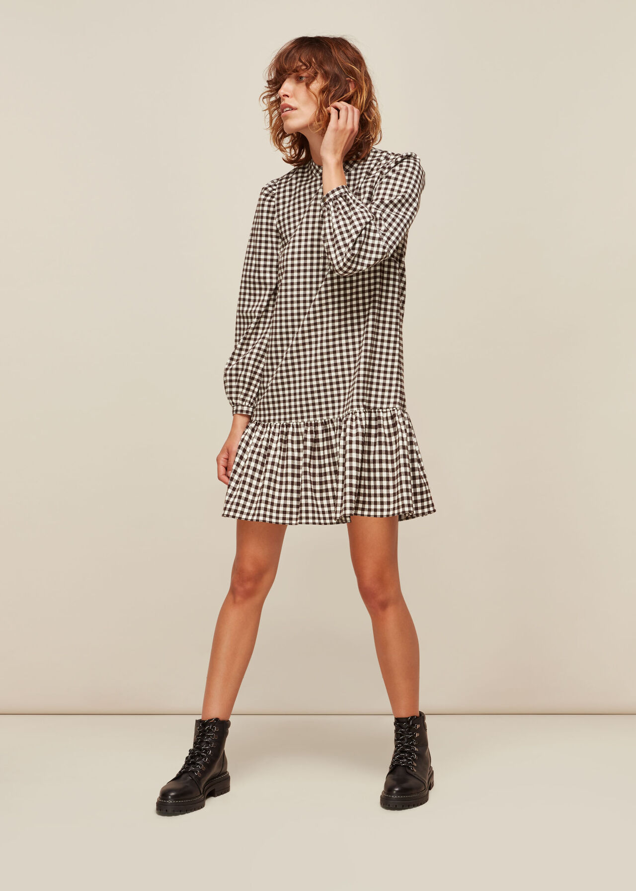 Gingham Dress