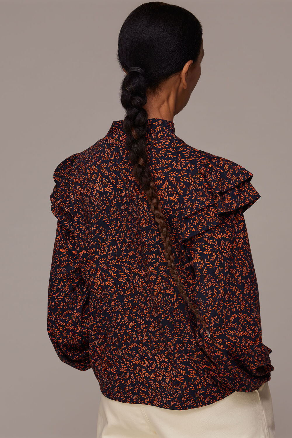 Autumn Leaves Jersey Top