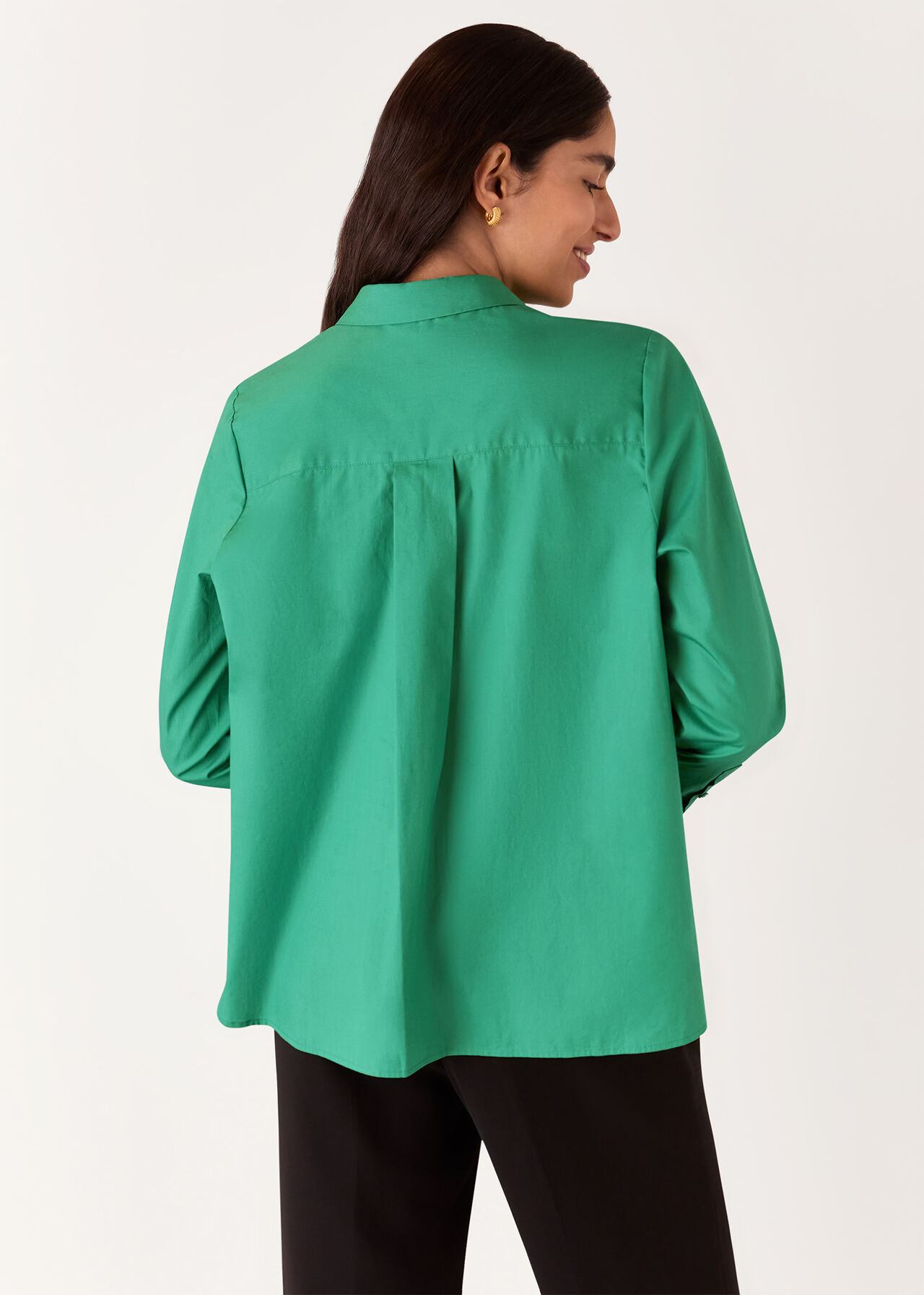 Boxy Cotton Shirt