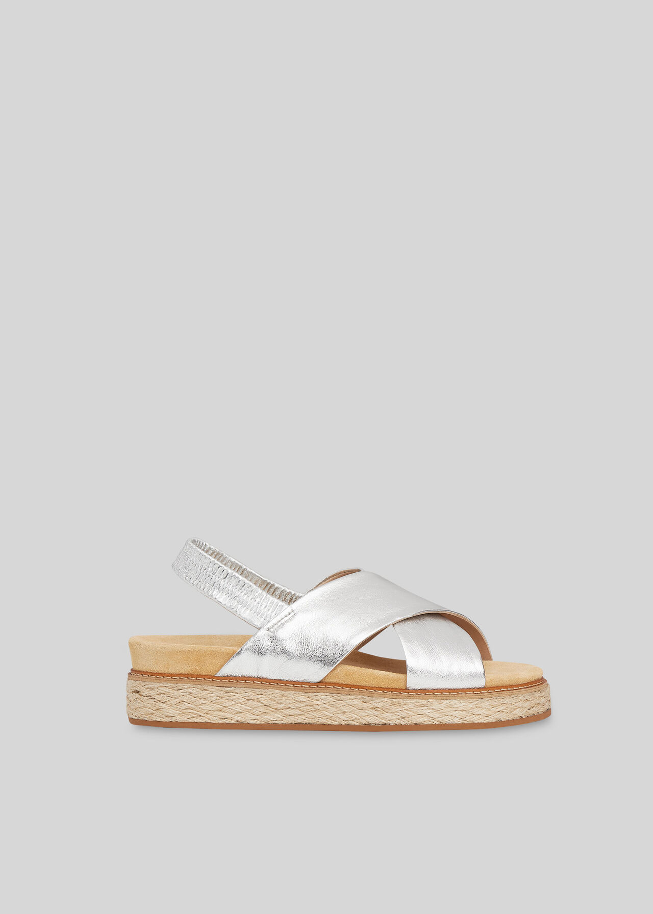 Silver Robyn Cross Sandal | | Whistles