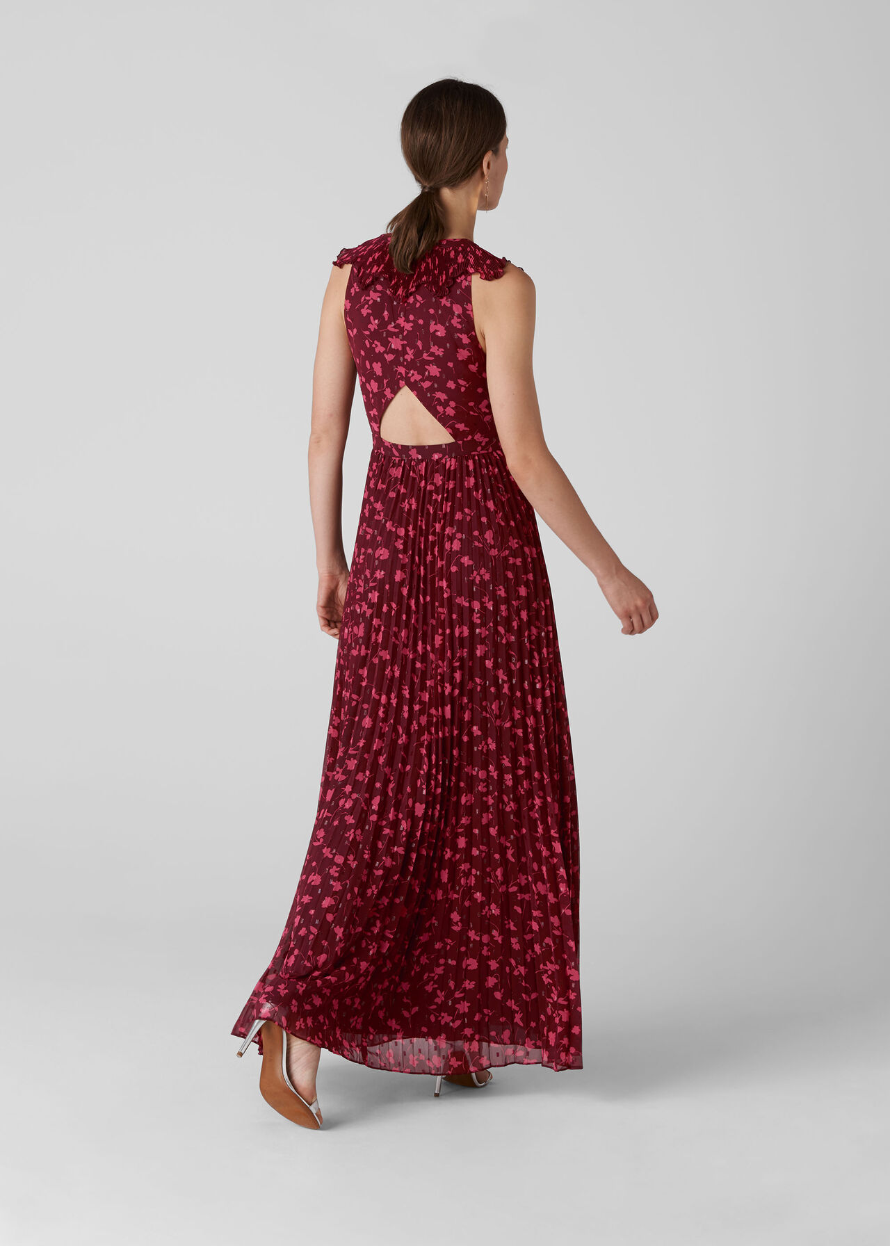 Adalise Celia Print Dress Pink/Multi