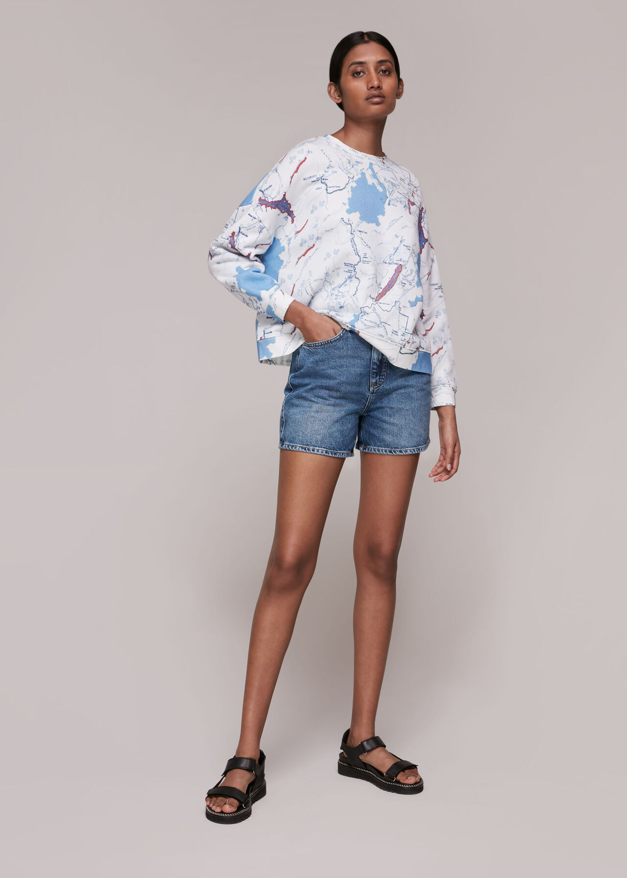 Denim Authentic Denim Short WHISTLES