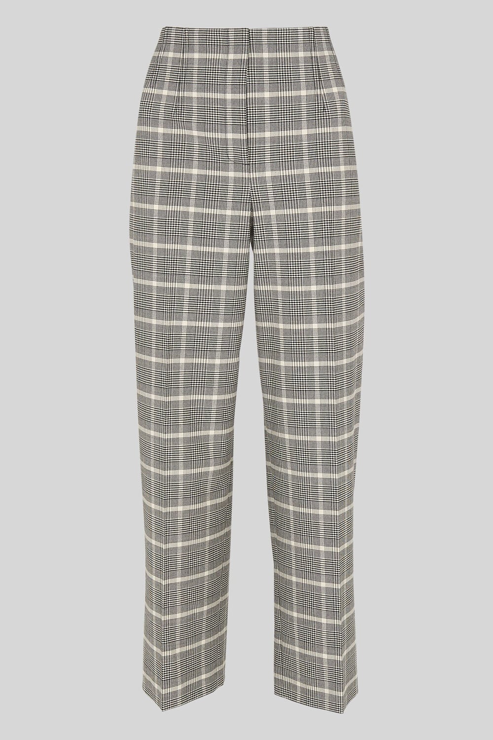 Courtney Check Trouser Black and White
