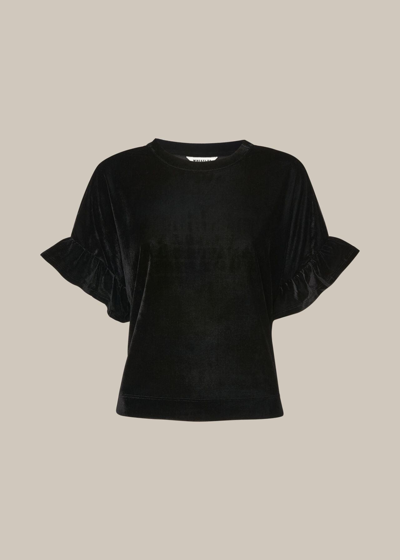 Velvet Frill T-Shirt