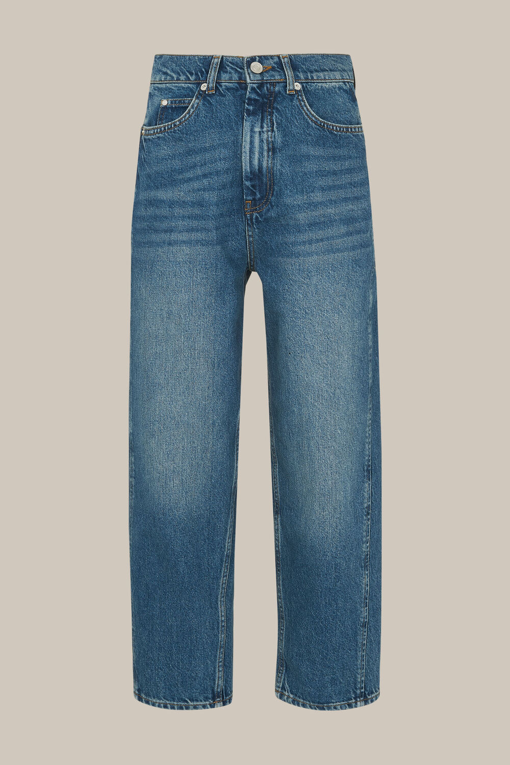 Authentic Washed Barrel Jean