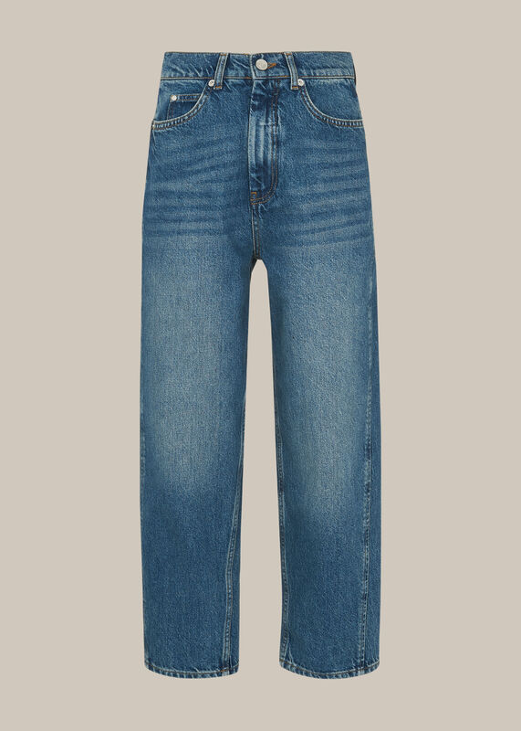 Authentic Washed Barrel Jean