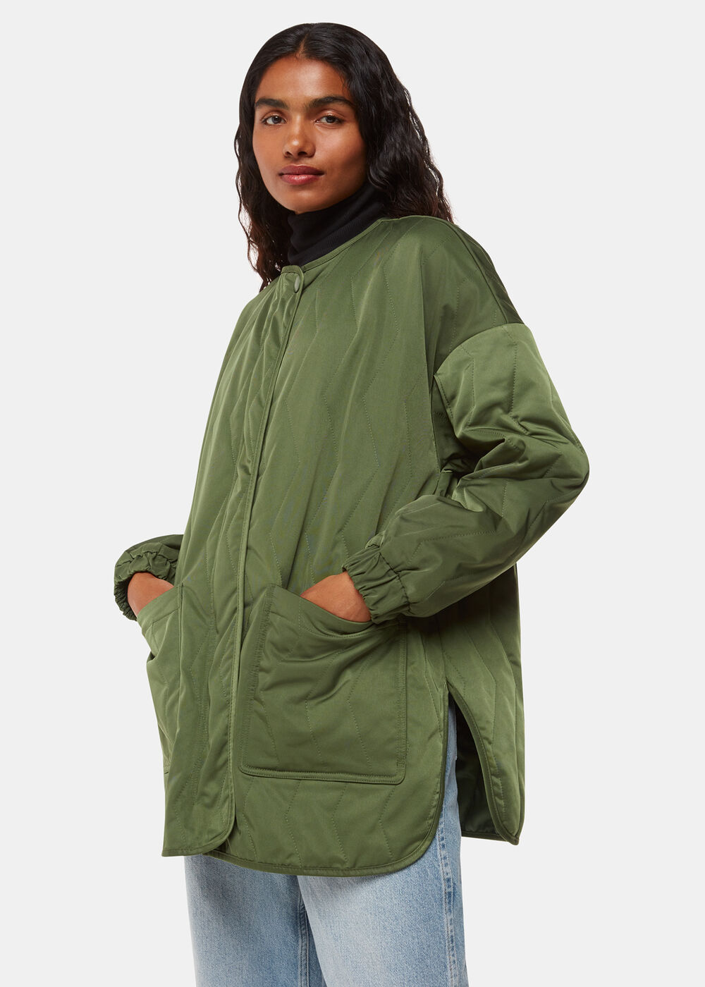 Petite Esther Quilted Coat