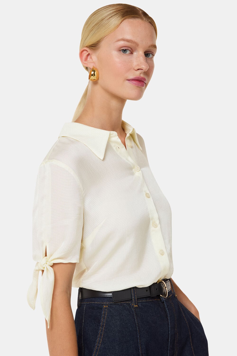 Lyla Bow Sleeve Shirt