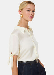 Lyla Bow Sleeve Shirt