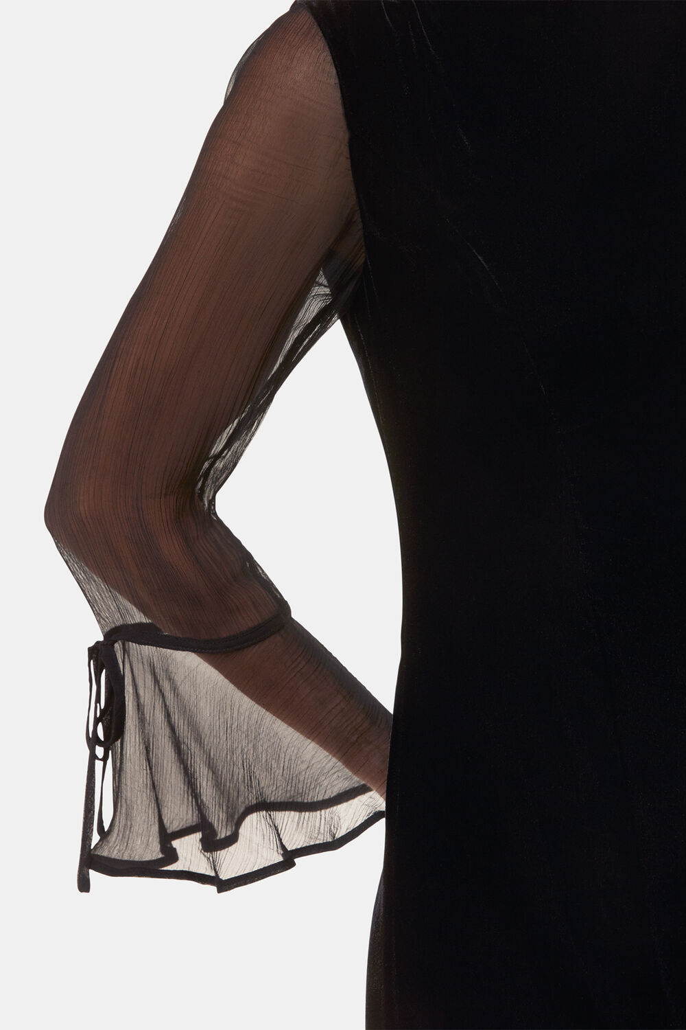 Black Myla Velvet Mini Dress