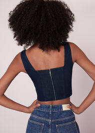 Nina Chambray Denim Corset