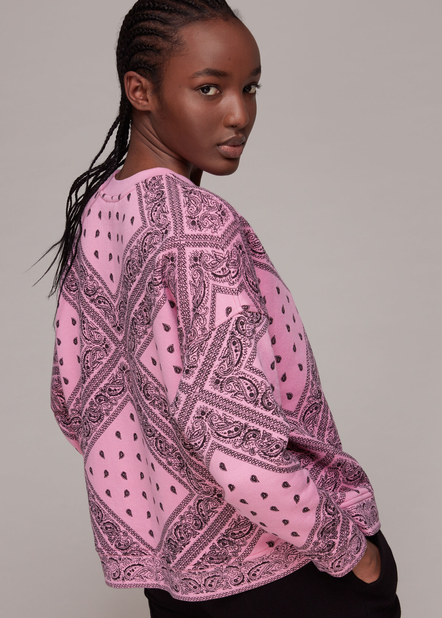 Bandana sweatshirt sale